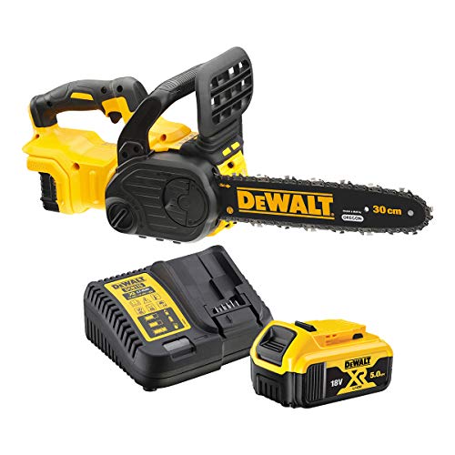 DeWALT DCM565P1 chainsaw Schwarz, Gelb - Chainsaws (mit Batterie)