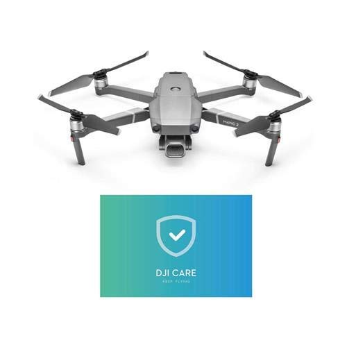 DJI Drohne Mavic 2 Pro mit Care Refresh Versicherung - Drohne mit Hasselblad Kamera L1D-20C 20MP - Versicherung für Drohne Mavic 2, deckt bis zu 2 Ersatzteile ab