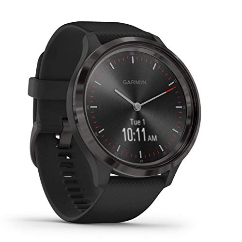 Garmin vívomove 3 - stilvolle Hybrid-Smartwatch mit analogen Zeigern &amp; OLED-Display, Sport-Apps und Fitness-/Gesundheitsdaten, wasserdicht, 5 Tage Akkulaufzeit, Fitness Tracker, connected-GPS