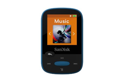 SanDisk Clip Sport 8GB MP3 Player Blau