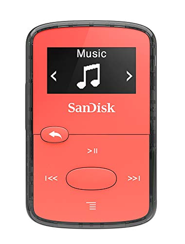 SanDisk SDMX26-008G-G46R Clip Jam 8GB MP3-Player rot