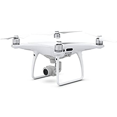 DJI Phantom 4 Pro - Drohne mit Videoübertragungsreichweite von 7 km, Videos bei 60 fps oder H.265 4K Videos bei 30 fps, beides mit einer Rate von 100 Mbit/s. - Weiß