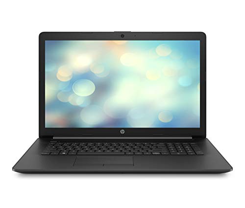 HP 17-by0018ng (17,3 Zoll / HD+) Laptop (Intel Celeron N4000, 8GB DDR3L RAM, 256GB SSD, Intel UHD Grafik 600, Windows 10 Home) schwarz