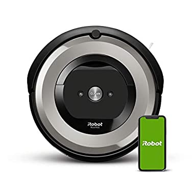 iRobot Roomba e5 (e5154) Saugroboter mit mit 3-stufigem Reinigungssystem, zwei Multibodenbürsten, WLAN Staubsauger Roboter, Ideal für Haustiere, Teppiche und Hartböden, App-Steuerung, Dirt Detect