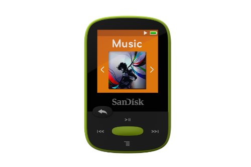 SanDisk Clip Sport 8GB MP3-Player Lime