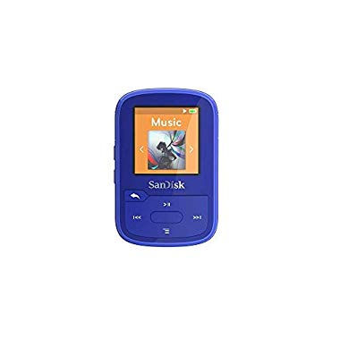 SanDisk Clip Sport Plus 16 GB MP3-Player blau