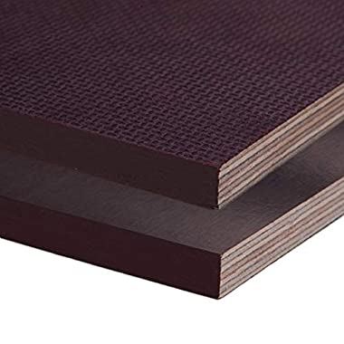 Siebdruckplatte 30mm Zuschnitt Multiplex Birke Holz Bodenplatte (80x50 cm)