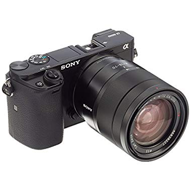 Sony Alpha 6000 Systemkamera (LCD-Display, Exmor APS-C Sensor, Full-HD, High Speed Hybrid AF) inkl. SEL-1670Z Objektiv schwarz)