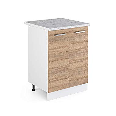 Vicco Küchenschrank R-Line Hängeschrank Unterschrank Küchenzeile Küchenunterschrank Arbeitsplatte, Möbel verfügbar in anthrazit und weiß
